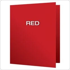 Oxford Twin Portfolio Folders, Red, 25/Box (OXF 57511) -Esseltela Shop sp64627338 s7