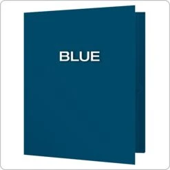 Oxford 2 Pockets Fastener Folders, Blue, 25/Box (OXF 57702) -Esseltela Shop sp64628008 s7