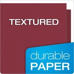 Oxford Twin Portfolio Folders, Burgundy, 25/Box (OXF 57557) -Esseltela Shop sp64628072 s7