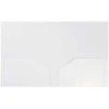 JAM Paper Heavy Duty Plastic Two-Pocket School Folders, White, 6/Pack (383HWHD) 1 JAM Paper Heavy Duty Plastic Two-Pocket School Folders, White, 6/Pack (383HWHD) -Esseltela Shop sp71001490 s7