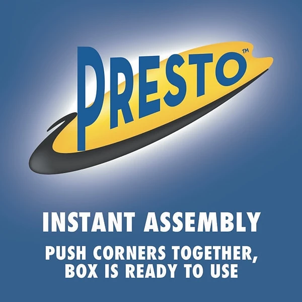Bankers Box Presto Heavy-Duty Instant Assembly File Storage Boxes, Lift-Off Lid, Letter/Legal Size, 4/Pack (0063602) 3 Bankers Box Presto Heavy-Duty Instant Assembly File Storage Boxes, Lift-Off Lid, Letter/Legal Size, 4/Pack (0063602)