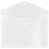 JAM Paper Poly Envelope With Snap Closure, Letter Size, Clear, 12/Pack (218S0CLG) -Esseltela Shop sp89840023 s7