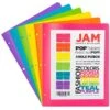 JAM Paper Plastic 2-Pocket Folders, Assorted Fashion Colors, 6/Pack (382EHPASTFA) -Esseltela Shop sp92366473 s7