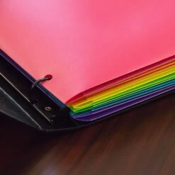 JAM Paper Plastic 2-Pocket Folders, Assorted Fashion Colors, 6/Pack (382EHPASTFA) -Esseltela Shop sp92366476 s7