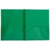 JAM Paper Plastic 2-Pocket Folders With 3 Fasteners, Green, 6/Pack (382ECGRD) -Esseltela Shop sp92366483 s7