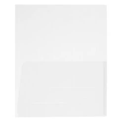 JAM Paper 2-Pocket School Folders, Clear, 12/Pack (381CLEARA) -Esseltela Shop sp92366516 s7