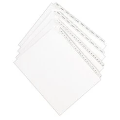 Avery® Collated Legal Exhibit Dividers - Allstate® Style, Letter Size, Side Tab, EXHIBIT A-Z Tab Set, 1/St -Esseltela Shop sp92669960 s7