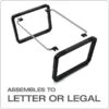 Pendaflex Hanging File Folder Frame, Letter/Legal Size, Black (44116) -Esseltela Shop sp96292263 s7
