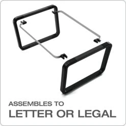 Pendaflex Hanging File Folder Frame, Letter/Legal Size, Black (44116)