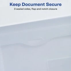 Avery Plastic Wallet, Letter Size, Clear, 12/Box (72278) -Esseltela Shop sp97075756 s7