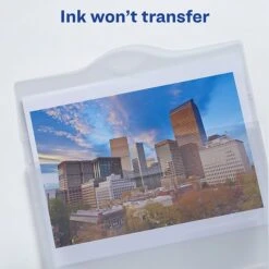 Avery Plastic Wallet, Letter Size, Clear, 12/Box (72278) -Esseltela Shop sp97075758 s7