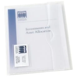 Avery Plastic Wallet, Letter Size, Clear, 12/Box (72278) -Esseltela Shop sp97075759 s7