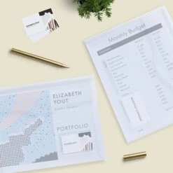 Avery Plastic Wallet, Letter Size, Clear, 12/Box (72278) -Esseltela Shop sp97075760 s7