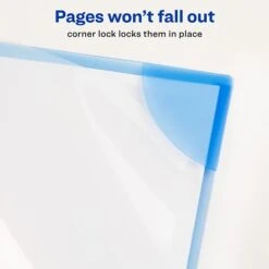 Avery Corner Lock Smooth Presentation Folder With Fasteners, Assorted, 6/Pack (72262) -Esseltela Shop sp97075775 s7